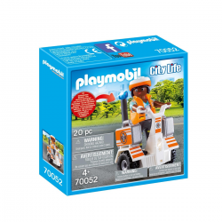 PLAYMOBIL CITY LIFE - ΔΙΑΣΩΣΤΡΙΑ ΜΕ SELF-BALANCE 70052 PLAYMOBIL CITY LIFE - ΔΙΑΣΩΣΤΡΙΑ ΜΕ SELF-BALANCE 70052