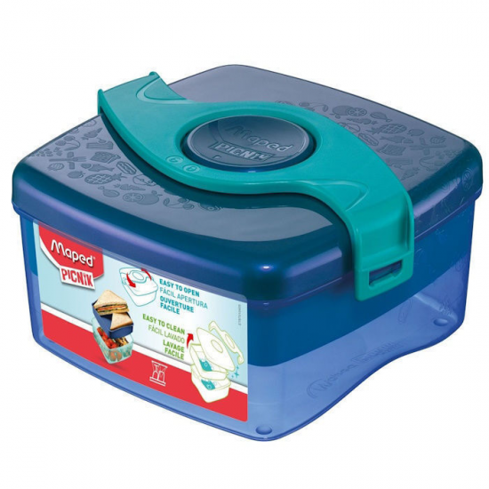 MAPED ΦΑΓΗΤΟΔΟΧΕΙΟ 1LT ΜΠΛΕ ΓΑΛΑΖΙΟ 870108