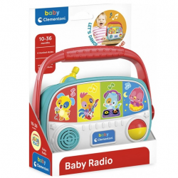 CLEMENTONI BABY ΒΡΕΦΙΚΟ ΠΑΙΧΝΙΔΙ BABY ΡΑΔΙΟΦΩΝΑΚΙ 1000-17459 CLEMENTONI BABY ΒΡΕΦΙΚΟ ΠΑΙΧΝΙΔΙ BABY ΡΑΔΙΟΦΩΝΑΚΙ 1000-17459