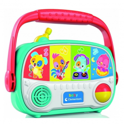 CLEMENTONI BABY ΒΡΕΦΙΚΟ ΠΑΙΧΝΙΔΙ BABY ΡΑΔΙΟΦΩΝΑΚΙ 1000-17459 CLEMENTONI BABY ΒΡΕΦΙΚΟ ΠΑΙΧΝΙΔΙ BABY ΡΑΔΙΟΦΩΝΑΚΙ 1000-17459