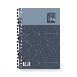 ΤΡΙΠΕΡΙΝΑΣ ΗΜΕΡΟΛΟΓΙΟ ΕΒΔΟΜΑΔΙΑΙΟ ΣΠΙΡΑΛ ΜΠΛΕ 17Χ25 2 ΕΤΩΝ 2026-2027 015231