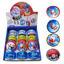 ΧΡΙΣΤΟΥΓΕΝΝΙΑΤΙΚΟ ΓΙΟΓΙΟ ΜΕ ΦΩΣ ΑΓΙΟΣ ΒΑΣΙΛΗΣ Φ5,5CM 93-2957