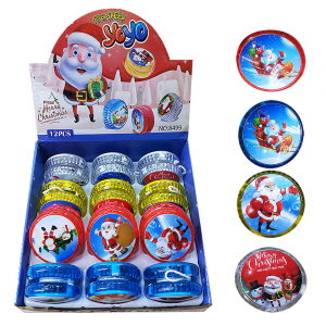 ΧΡΙΣΤΟΥΓΕΝΝΙΑΤΙΚΟ ΓΙΟΓΙΟ ΜΕ ΦΩΣ ΑΓΙΟΣ ΒΑΣΙΛΗΣ Φ5,5CM 93-2957