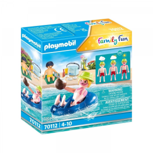 PLAYMOBIL FAMILY FUN - ΠΑΡΑΘΕΡΙΣΤΗΣ ΜΕ ΦΟΥΣΚΩΤΗ ΚΟΥΛΟΥΡΑ 70112