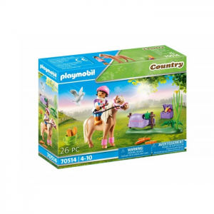 PLAYMOBIL COUNTRY - ΑΝΑΒΑΤΡΙΑ ΜΕ ΠΟΝΥ ICELANDIC 70514