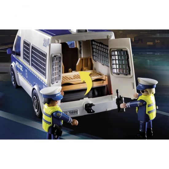PLAYMOBIL CITY ACTION ΑΣΤΥΝΟΜΙΚΟ ΛΕΩΦΟΡΕΙΟ ΜΕ ΦΩΤΑ ΚΑΙ ΗΧΟ 70899