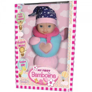 JUST TOYS MY FIRST BAMBOLINA ΦΩΤΕΙΝΗ ΑΓΚΑΛΙΤΣΑ FB374