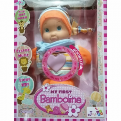 JUST TOYS MY FIRST BAMBOLINA ΦΩΤΕΙΝΗ ΑΓΚΑΛΙΤΣΑ FB374 JUST TOYS MY FIRST BAMBOLINA ΦΩΤΕΙΝΗ ΑΓΚΑΛΙΤΣΑ FB374