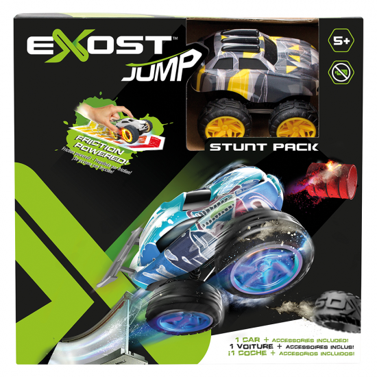 EXOST JUMP FRICTION ΑΥΤΟΚΙΝΗΤΑΚΙ ΜΑΥΡΟ ΜΕ ΡΑΜΠΑ ΚΑΙ ΕΜΠΟΔΙΑ 7530-20620