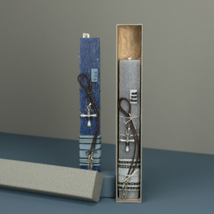 ΓΕΡΑΛΗΣ ΚΟΝΤΗ ΠΛΑΚΕ ΛΑΜΠΑΔΑ ΜΠΛΕ ΜΕ ΚΡΕΜΑΣΤΟ ΣΤΑΥΡΟΣ 126