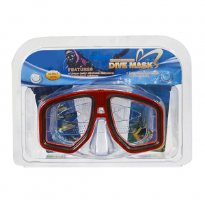 ΜΑΣΚΑ ΕΝΗΛΙΚΩΝ ΔΙΠΛΟ BLISTER ΚΟΚΚΙΝΟ 42-439