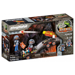PLAYMOBIL DINO RISE - ΜΑΧΗΤΕΣ ΜΕ ΟΧΗΜΑΤΑ ΜΕΤΑΦΟΡΑΣ ΠΥΡΑΥΛΩΝ 70929