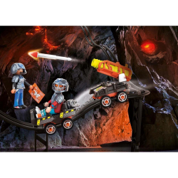 PLAYMOBIL DINO RISE - ΜΑΧΗΤΕΣ ΜΕ ΟΧΗΜΑΤΑ ΜΕΤΑΦΟΡΑΣ ΠΥΡΑΥΛΩΝ 70929