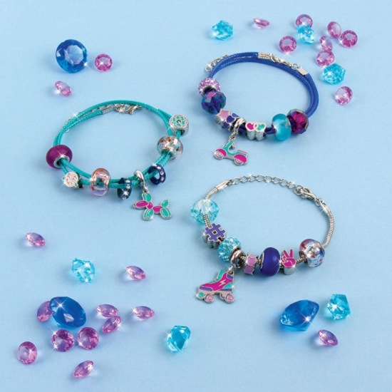 MAKE IT REAL - HALO CHARMS BRACELETS TRUE BLUE 1721